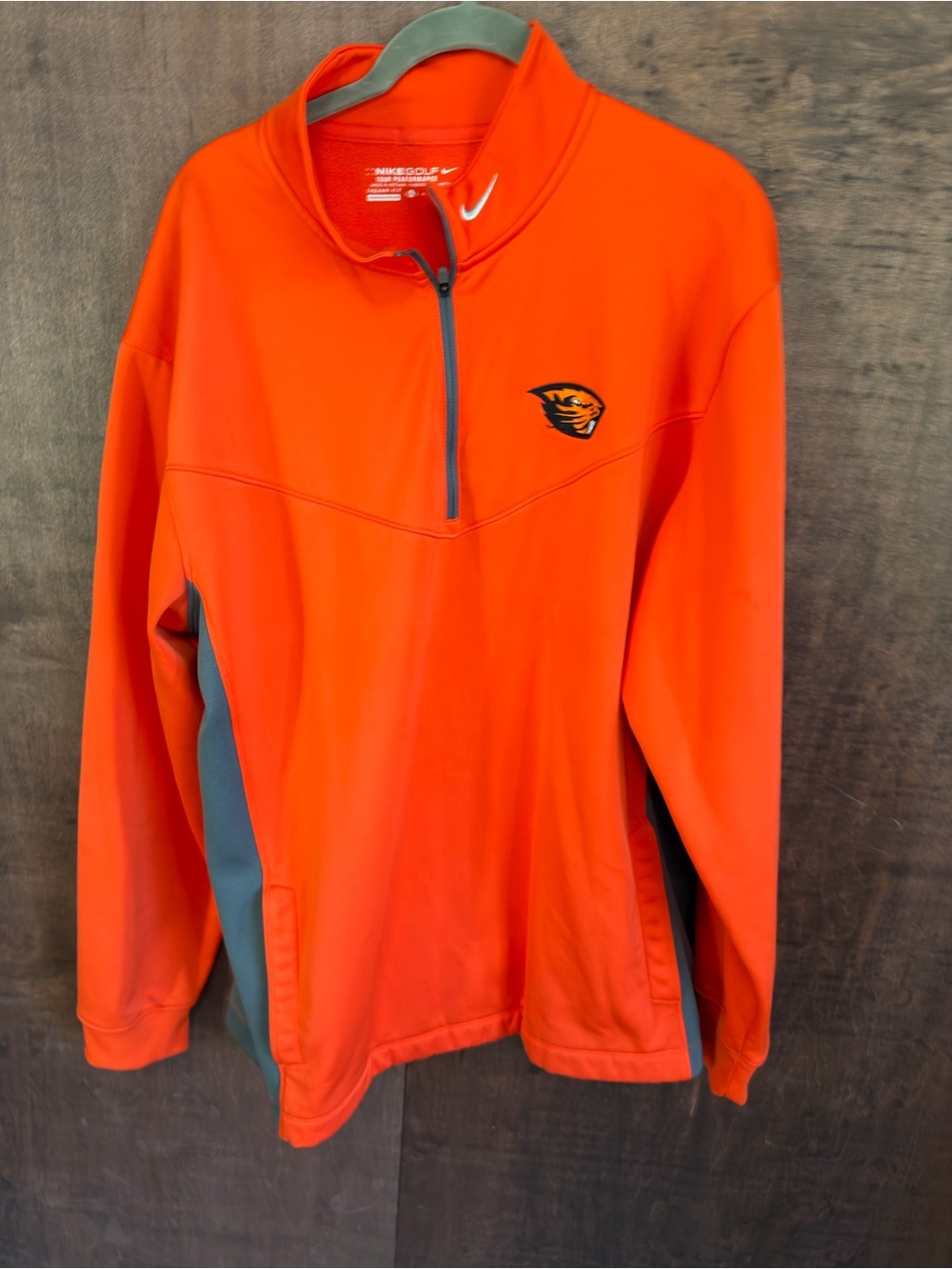 Nike Beavers Zip-Up Men's Pullover with Gray Panels (1008)